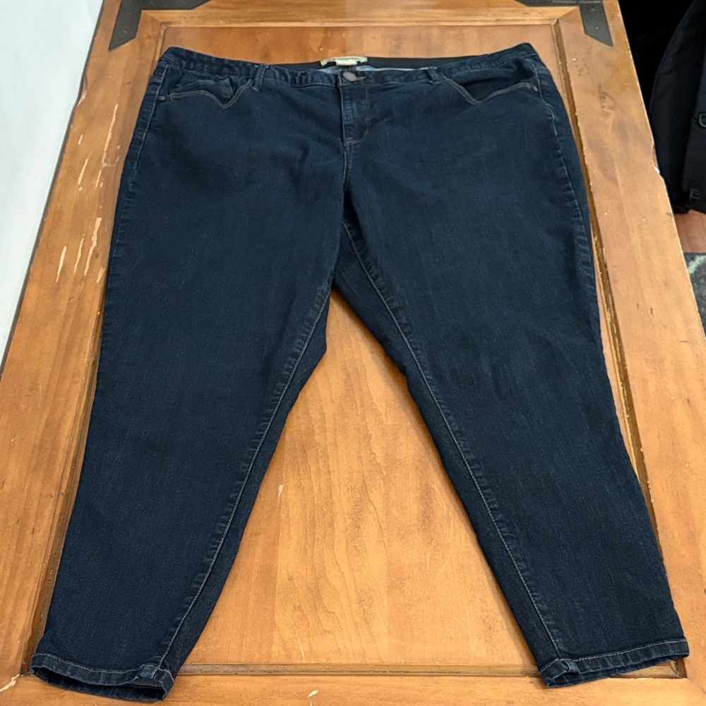 Democracy AbTechnology Navy Blue Jeans Size 22W